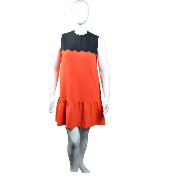 Victoria Beckham for Target | Dresses | Victoria Beckham For Target Orange  And Black Dress Size Xl | Poshmark
